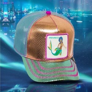 New Goorin Bros Limited Edition Ocean Madness Mermaid Trucker Hat